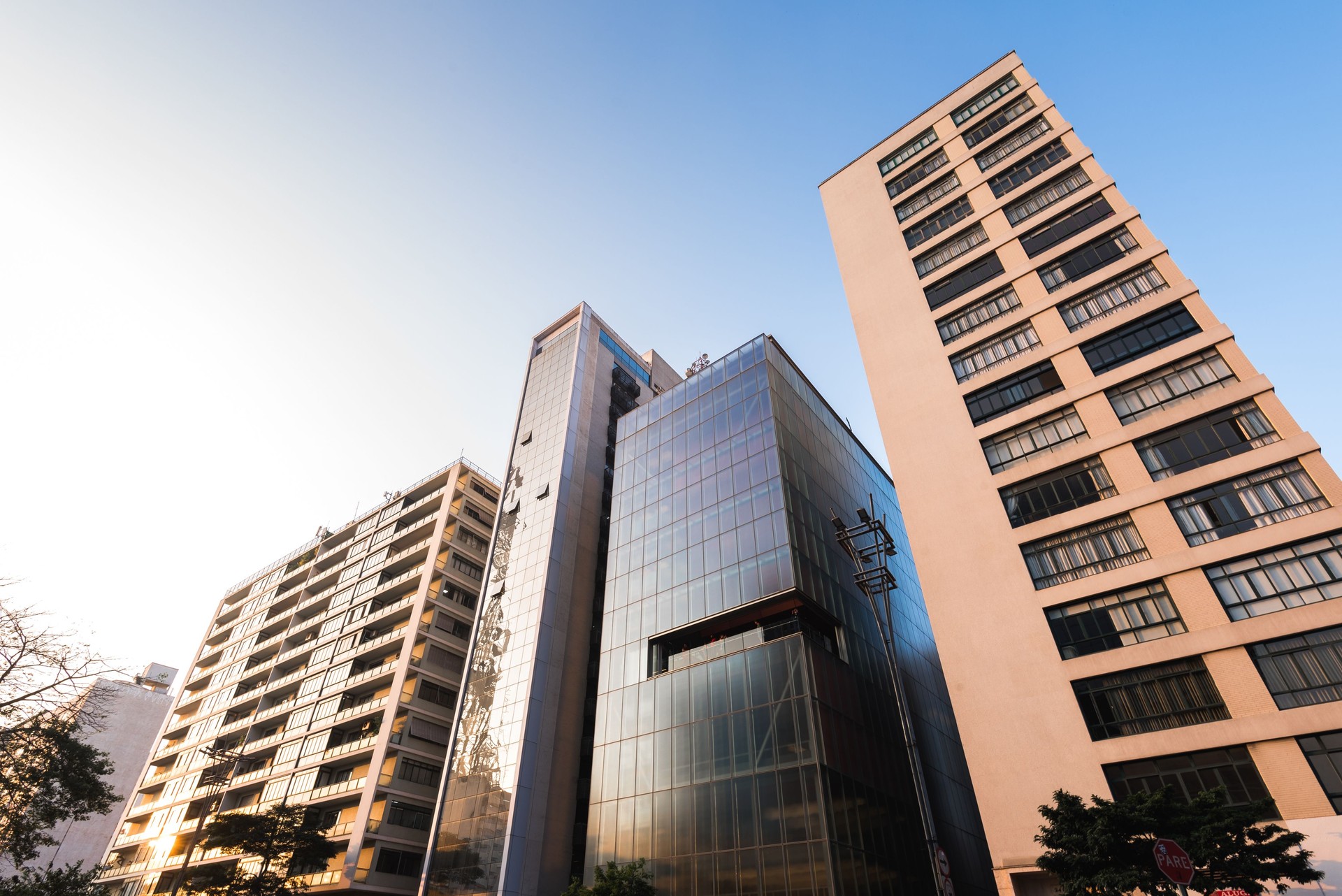 Edifícios Modernos na Cidade de São Paulo