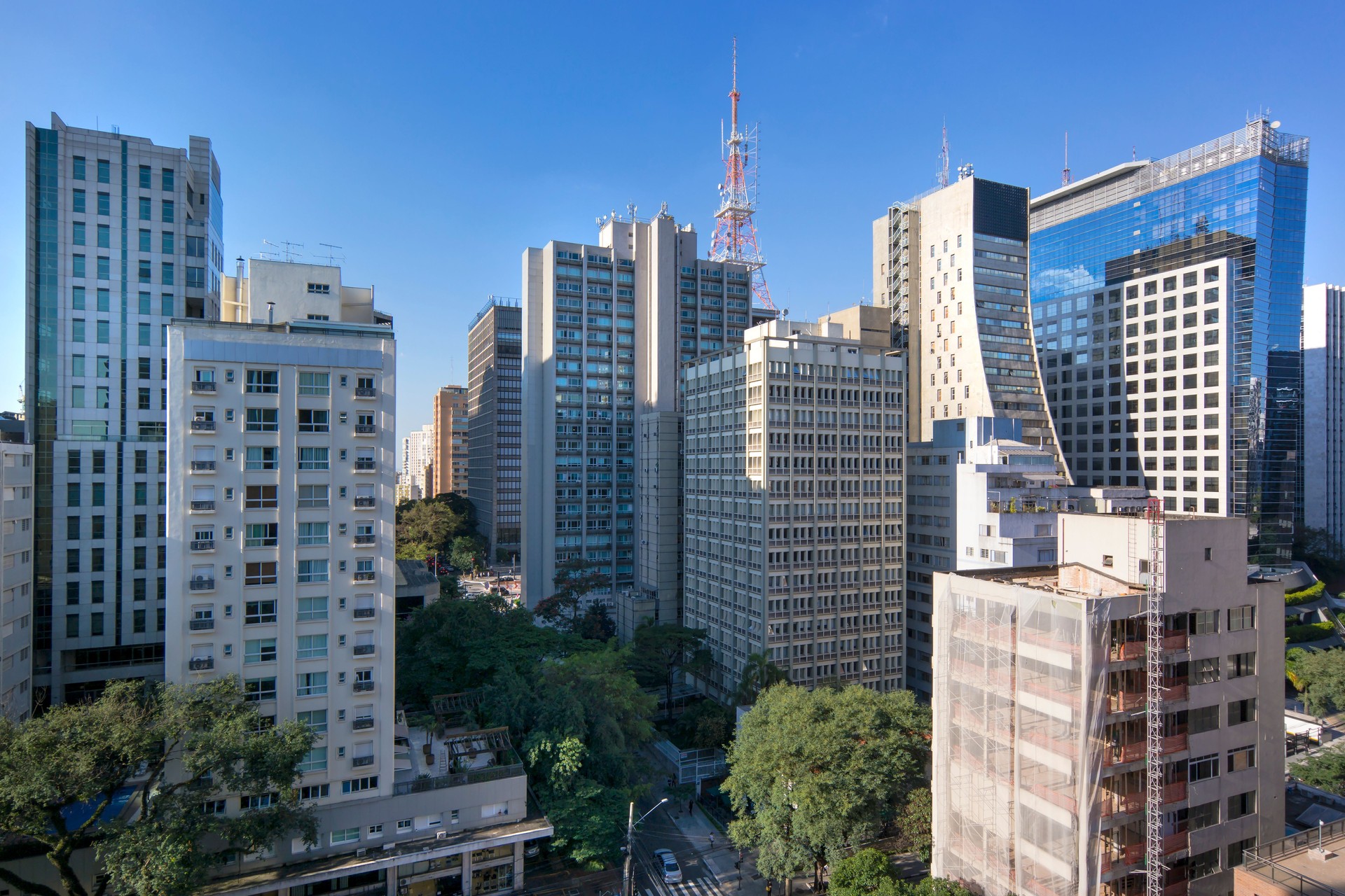 Centro da cidade de São Paulo