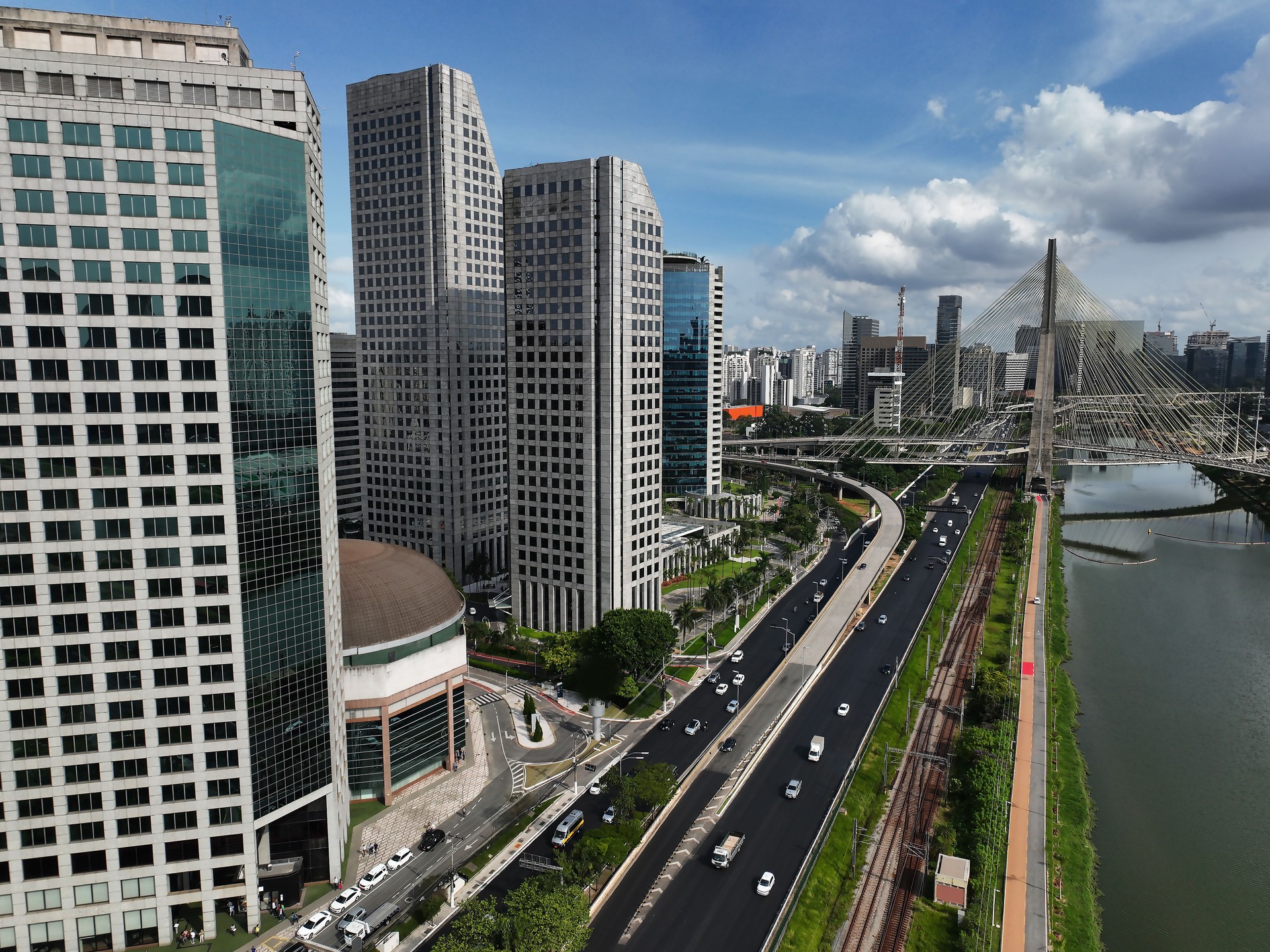Wonderful cities around the world. City of Sao Paulo, Brazil.